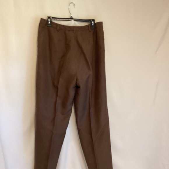 Jones Wear Linen Blend Pants – Size 12 – Tailored, Lined, Front Zip Tailored - Picture 4 of 12